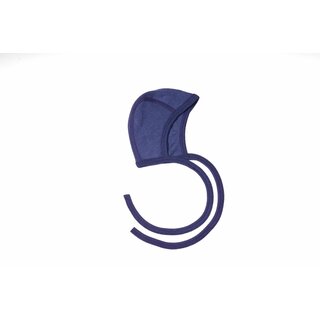 Babyh&auml;ubchen Wolle/Seide marine