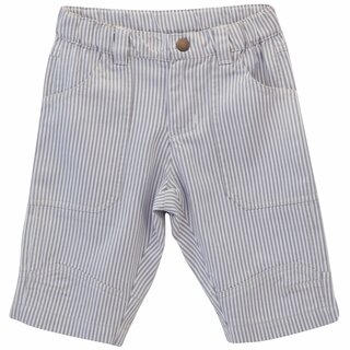 Serendipity Twill-Hose Knickers khaki gestreift