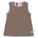 Ringelkleid chocolate/grau