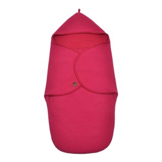 Wollvlies-Pucksack mit Gurtschlitzen