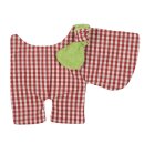 Schnuffeltuch Hund gr&uuml;n