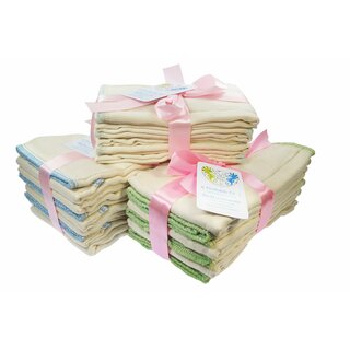 Bl&uuml;mchen Prefold BioBaumwoll-Twill 6 St&uuml;ck