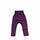 Babyhose aus Wolle/Seide mit Kratzschutz pflaume