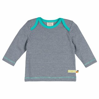 Shirt Micro-Streifen ultramarin