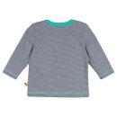 Shirt Micro-Streifen ultramarin