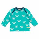 Shirt mit Druck smaragd