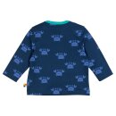 Shirt mit Druck Krebs ultramarin