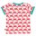 T-Shirt mit Druck Delfin coral