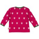 Langarmshirt mit Wollanteil Dachs berry