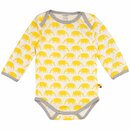 Body langarm mit Druck Ameisenb&auml;r honey