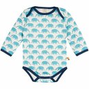 Body langarm mit Druck Ameisenb&auml;r lake