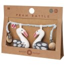 Kinderwagenkette Schwan Kejsa hell