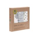 Swaddle Mullt&uuml;cher Heavenly soft L 3er Little Water Whale