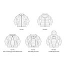 Tragesteppjacke Mama schwarz