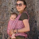 Didymos Babytragetuch Ada karmin