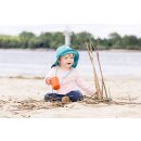 Baby- und Kinderm&uuml;tze Feuerwehr mit Strickbund green slate UV80