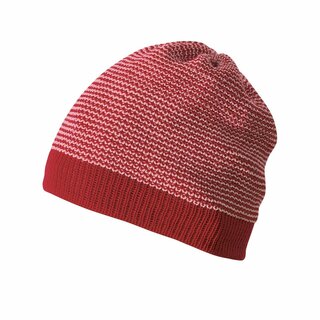 Beanie bordeaux-rose