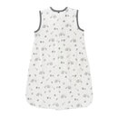 Schlafsack Elefanten wei&szlig; mit Druck