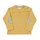 Langarmshirt senfgelb geringelt