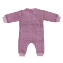 Frottee Overall rosenholz