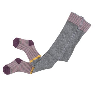 Strumpfhose kieselgrau m&eacute;lange