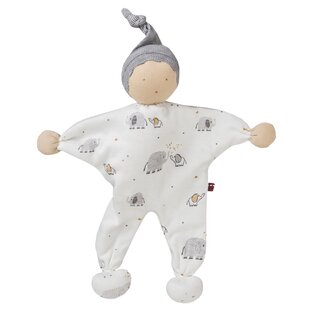 Manderl wei&szlig; mit Druck