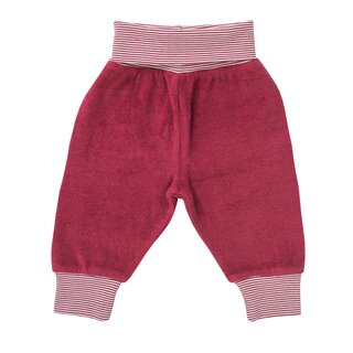 Frottee Babyhose rot