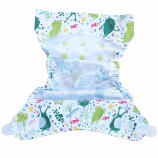 Bl&uuml;mchen XS/S Neugeborenen-&Uuml;berhose PUL Kletter