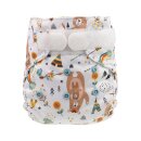 Bl&uuml;mchen XS/S Neugeborenen-&Uuml;berhose PUL Kletter