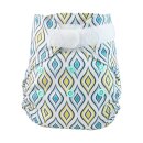 Bl&uuml;mchen XS/S Neugeborenen-&Uuml;berhose PUL Kletter