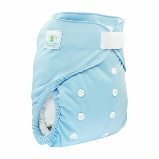 Bl&uuml;mchen SlimFit OneSize PUL-&Uuml;berhose blau