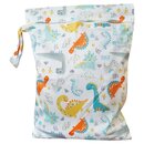 Bl&uuml;mchen wasserdichter Windelsack PUL mit Zipper