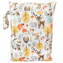 Bl&uuml;mchen wasserdichter Windelsack PUL mit Zipper