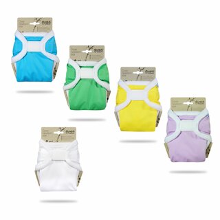 Petit Lulu Neugeborenen-&Uuml;berhose Klett unifarben