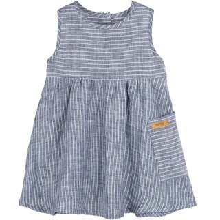 Sommerkleid Leinen marine