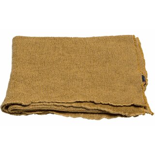 LOFT Recycling Waffeldecke uni senf 130cm x 170cm