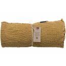 LOFT Recycling Waffeldecke uni senf 130cm x 170cm