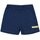 Shorts mit Leinen uni ultramarin