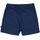 Shorts mit Leinen uni ultramarin