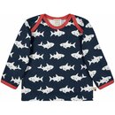 Shirt mit Druck Hai ultramarin