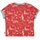 T-Shirt mit Druck Meereswelt chillirot
