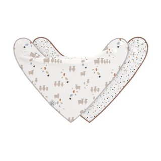 L&Auml;SSIG Dreieckstuch Tiny Farmer 2er Pack