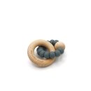 TheCottonCloud Bei&szlig;ring Holz &amp; Silikon BPA-frei