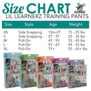 Lil Learnerz Trainerwindel 2er-Pack Large
