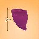 FunFactory Menstruationstasse FunCup Gr&ouml;&szlig;e B - weintraube