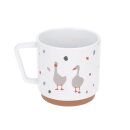 L&Auml;SSIG Porzellantasse mit abnehmbaren Silikonfu&szlig;