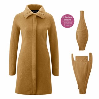 Mamalila Eco-Wool-Tragemantel Oslo camel