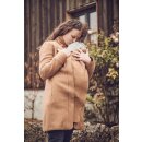 Mamalila Eco-Wool-Tragemantel Oslo camel