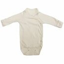 Wickelbody mit Kratzschutz ecru Baumwolle kbA